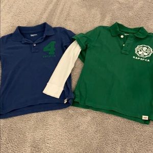 2 Gap Kids Long sleeve T-shirt’s. Sz S (6-7)